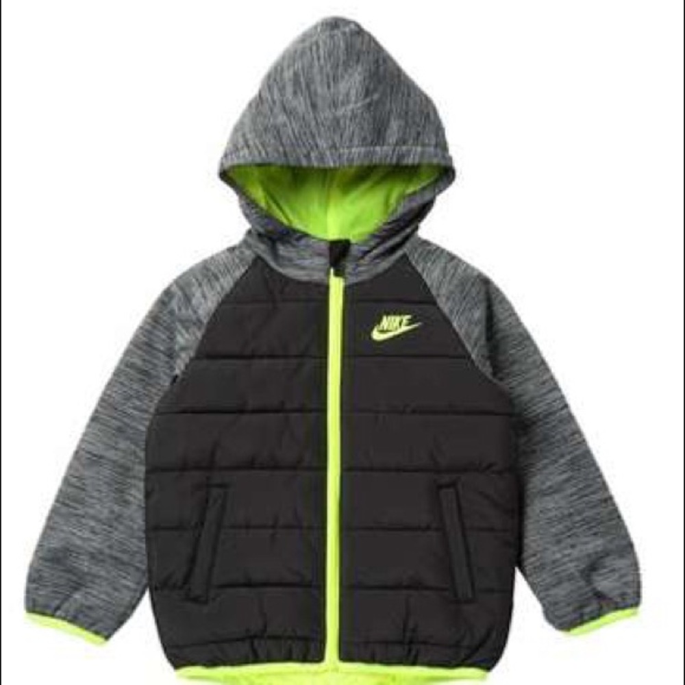 Nike NSW thermal fleece quilted jacket